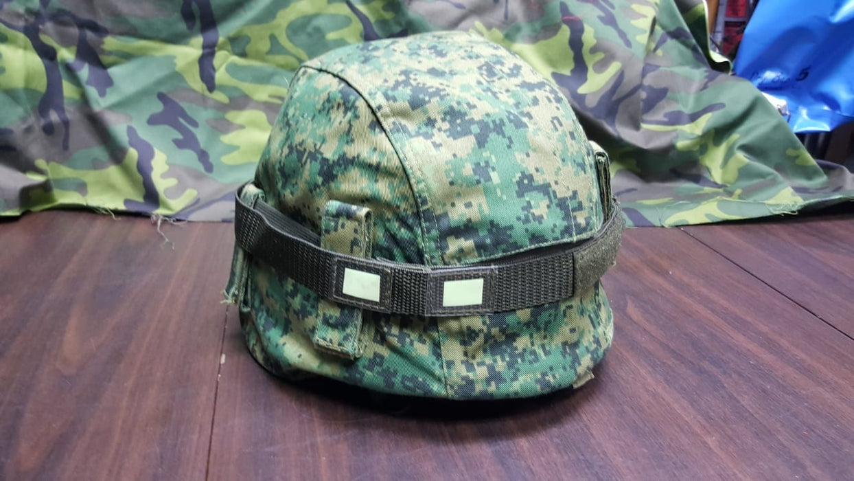 1" NYLON HELMET MARKER WITH BUCKLE, VELCRO & 3 RANGER EYE PATCH #3282G