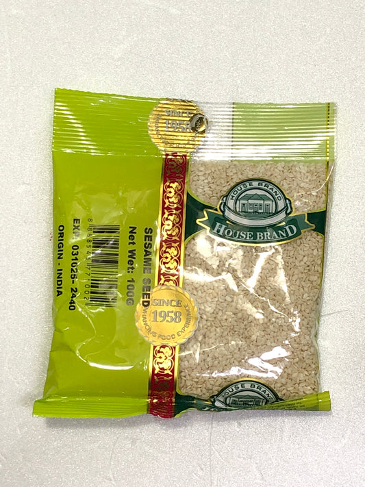 WHITE SESAME SEED 100gm HOUSE BRAND