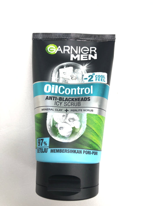 GARNIER MEN OIL CONTROL ICY SCRUB 100ml