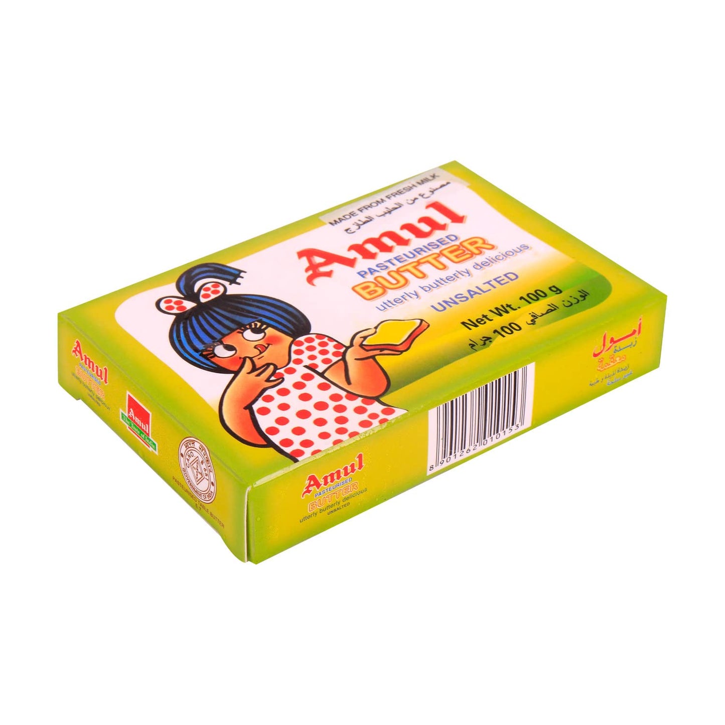 AMUL  BUTTER  UNSALTED 100 GM