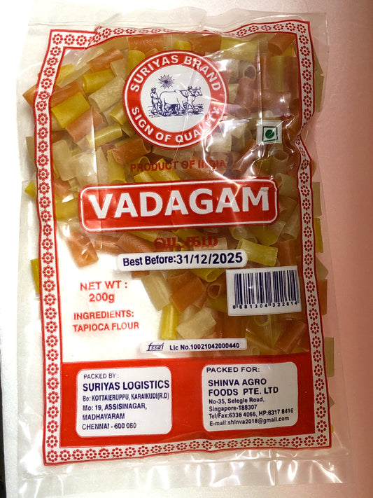 Vadagam Vathal tube 200gm