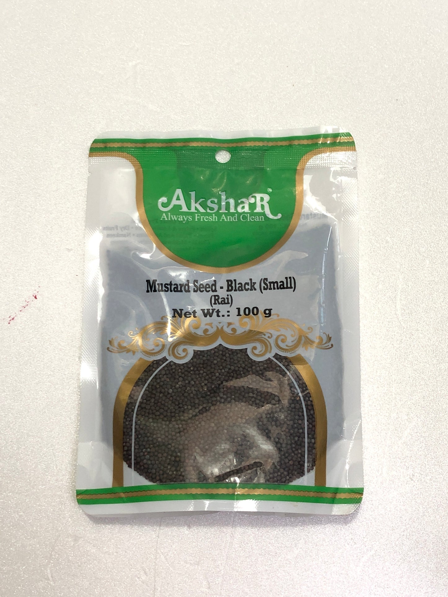 Mustard seed - Black (small) 100gm