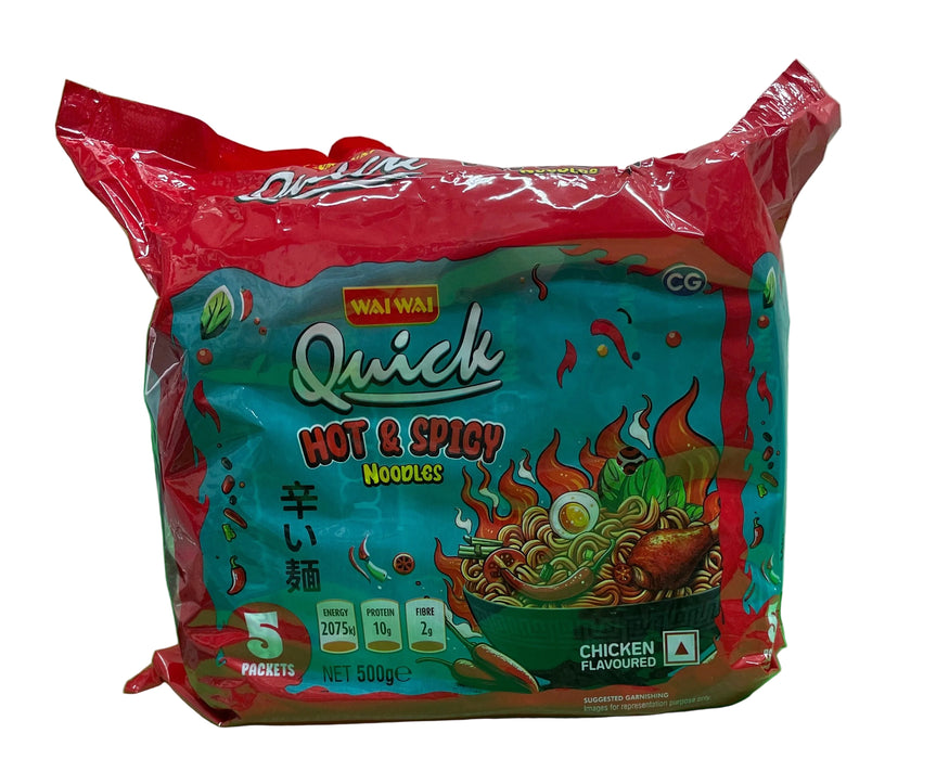 Quick Hot & spicy 5 packets