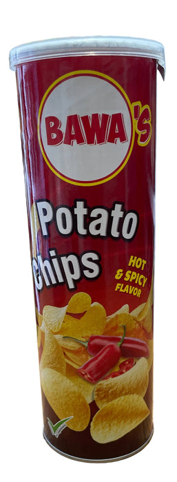 Bawa’s Potato chips Hot & Spicy flavoured