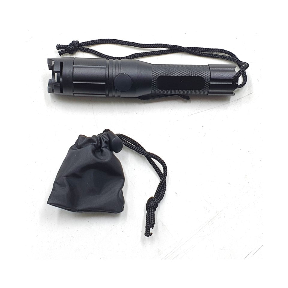 DUAL LENS TACTICAL FLASHLIGHT 1AA #1328