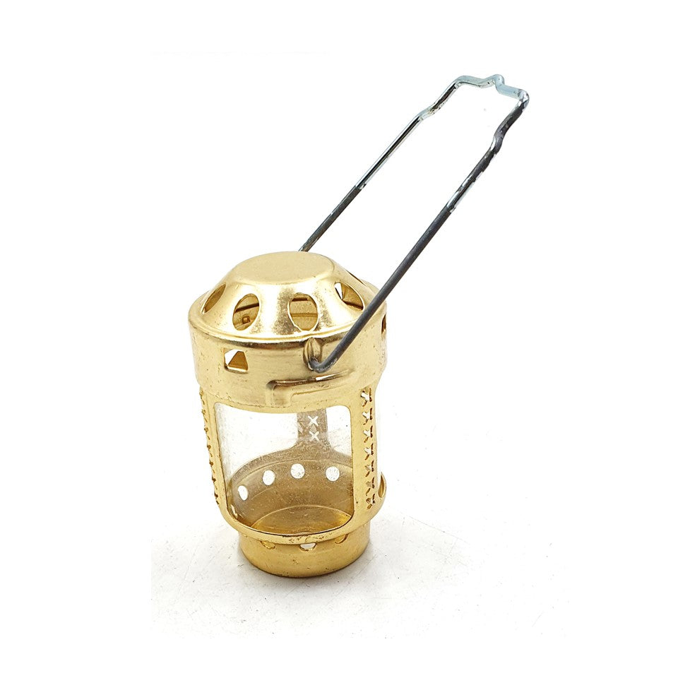 MINI BRASS CANDLE LANTERN