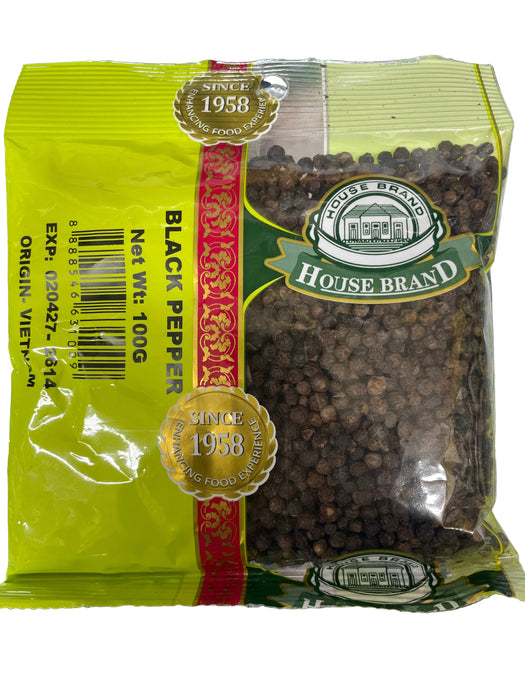 BLACK PEPPER SEED 100 GM HOUSE BRAND