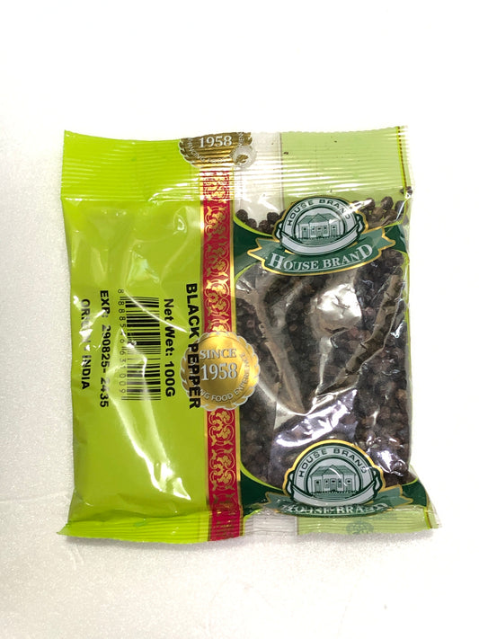 BLACK PEPPER SEED 100 GM HOUSE BRAND