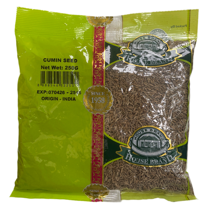 HOUSE BRAND CUMIN SEED 250gm