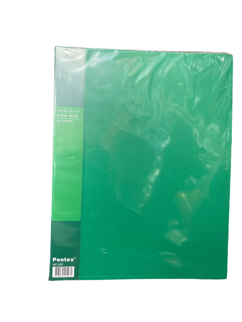 Pentex Clear Book