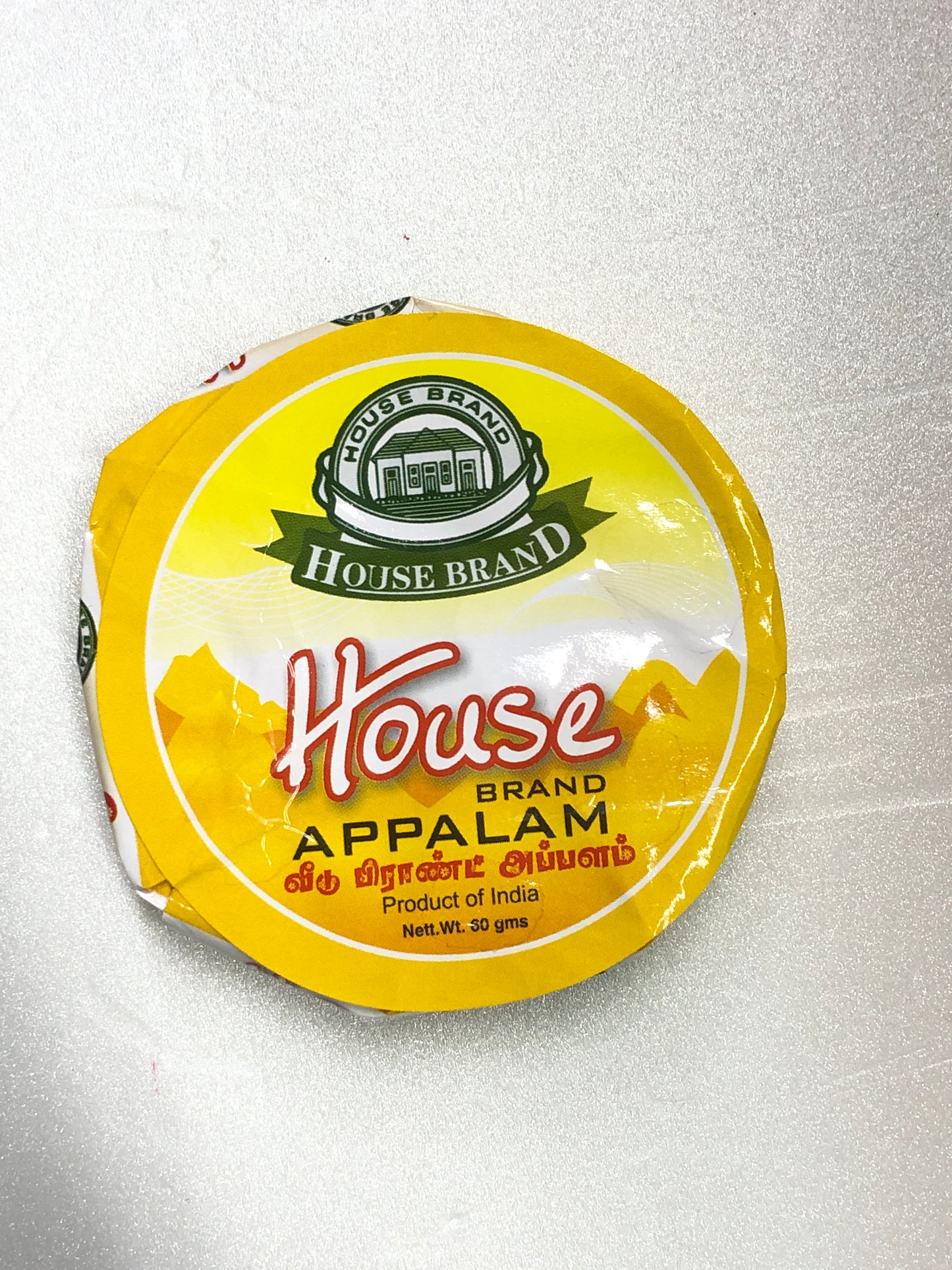 APPALAM HOUSE BRAND 60gm