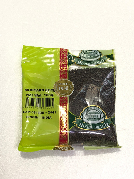 MUSTARD SEEDS 100gm HOUSE BRAND