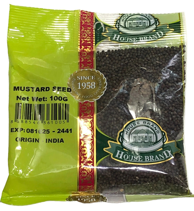 MUSTARD SEEDS 100gm HOUSE BRAND