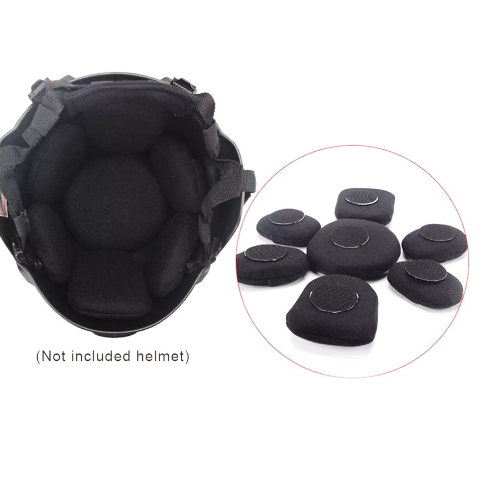 HELMET FOAM PADS (SET OF 7) #1686 (SAF HELMET COMPATIBLE)