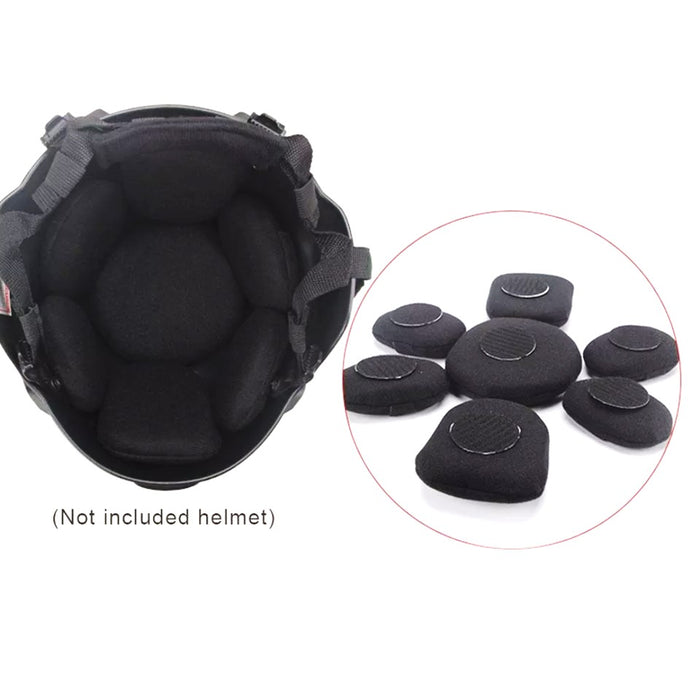 HELMET FOAM PADS (SET OF 7) #1686 (SAF HELMET COMPATIBLE)