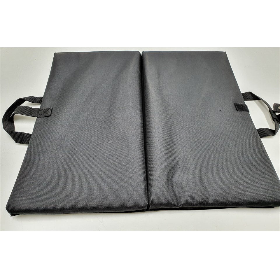 FOLDABLE EXERCISE SITTING MATTRESS BLACK #3533