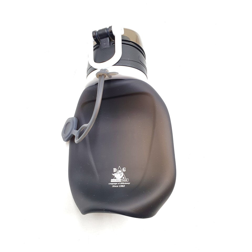 FOLDABLE SILICON WATER BOTTLE 550ML #1408S5-CG