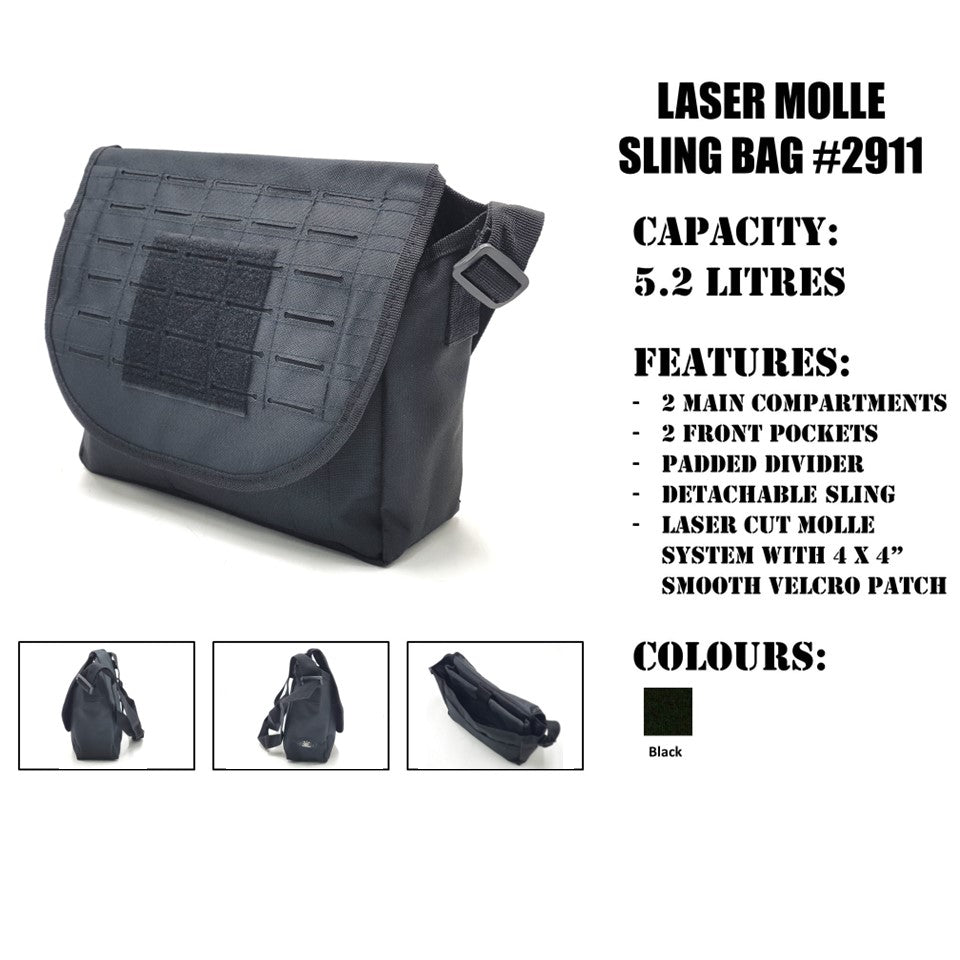 LASER MOLLE SLING BAG #2911B