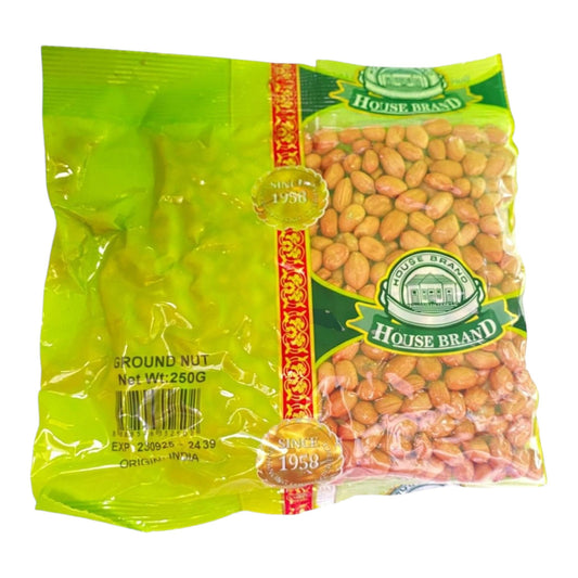 HOUSE BRAND GROUND NUTS 250gm