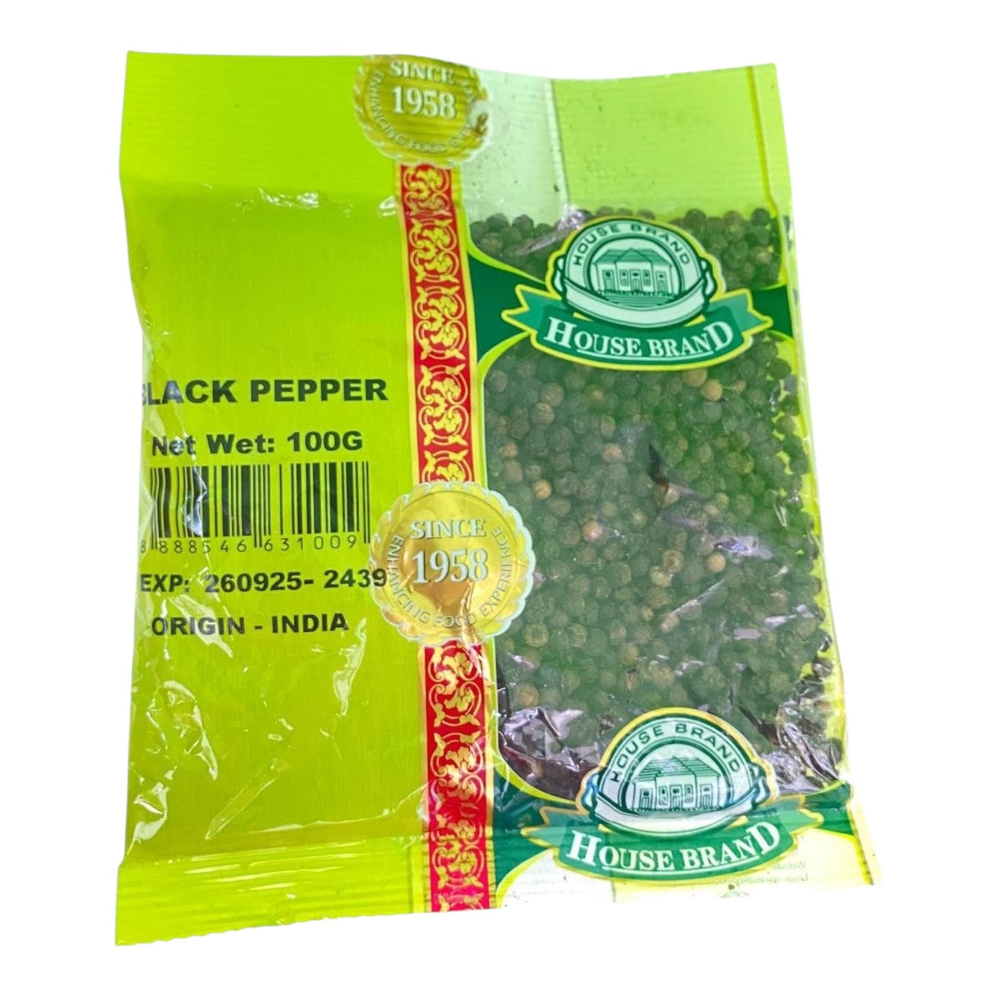 HOUSE BRAND BLACK PEPPER 100gm