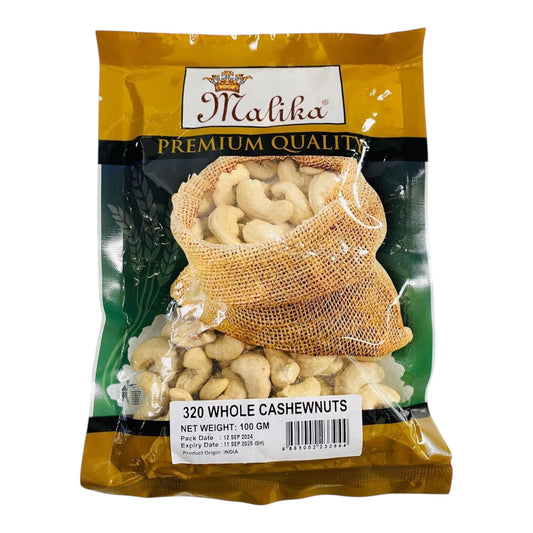 MALIKA CASHEW NUTS 100GM