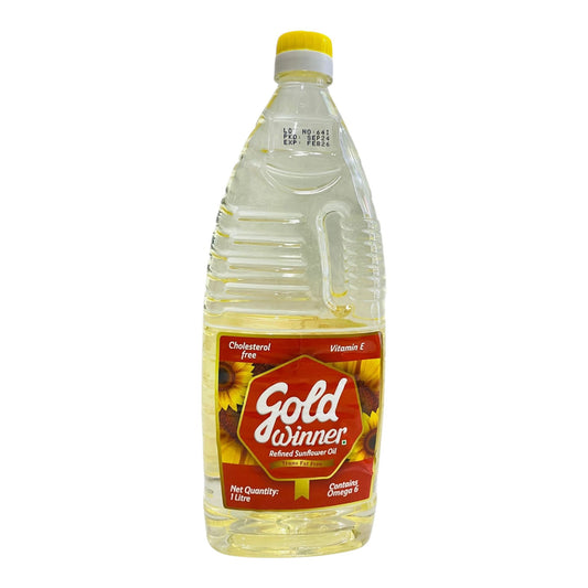 GOLD WINNER SUNFLOWER OIL 1L