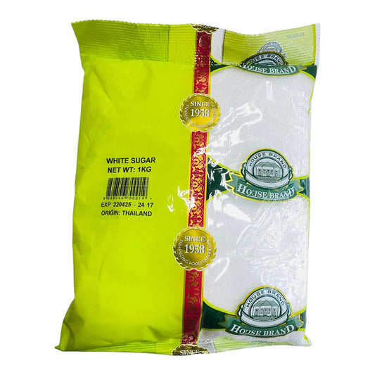 HOUSE BRAND WHITE SUGAR 1 KG