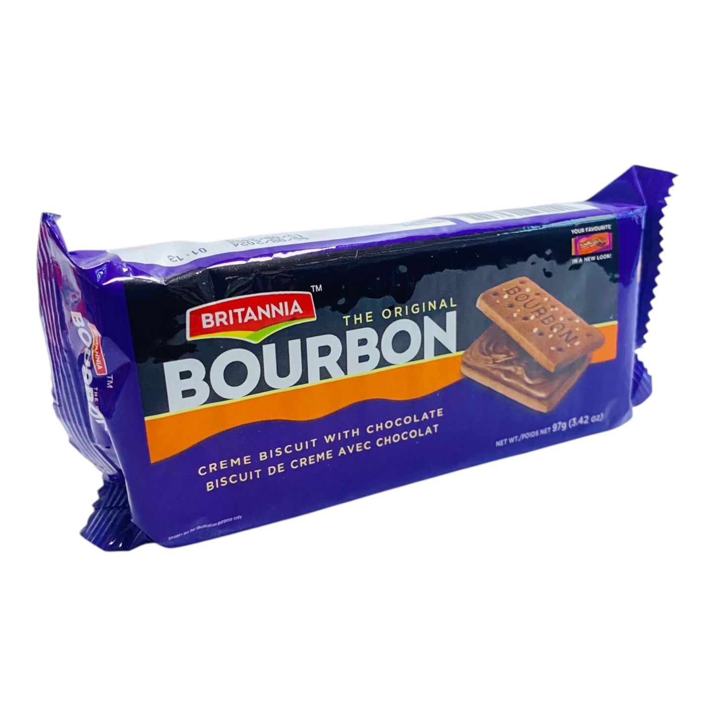 BRITANNIA BOURBON BISCUIT  97gm