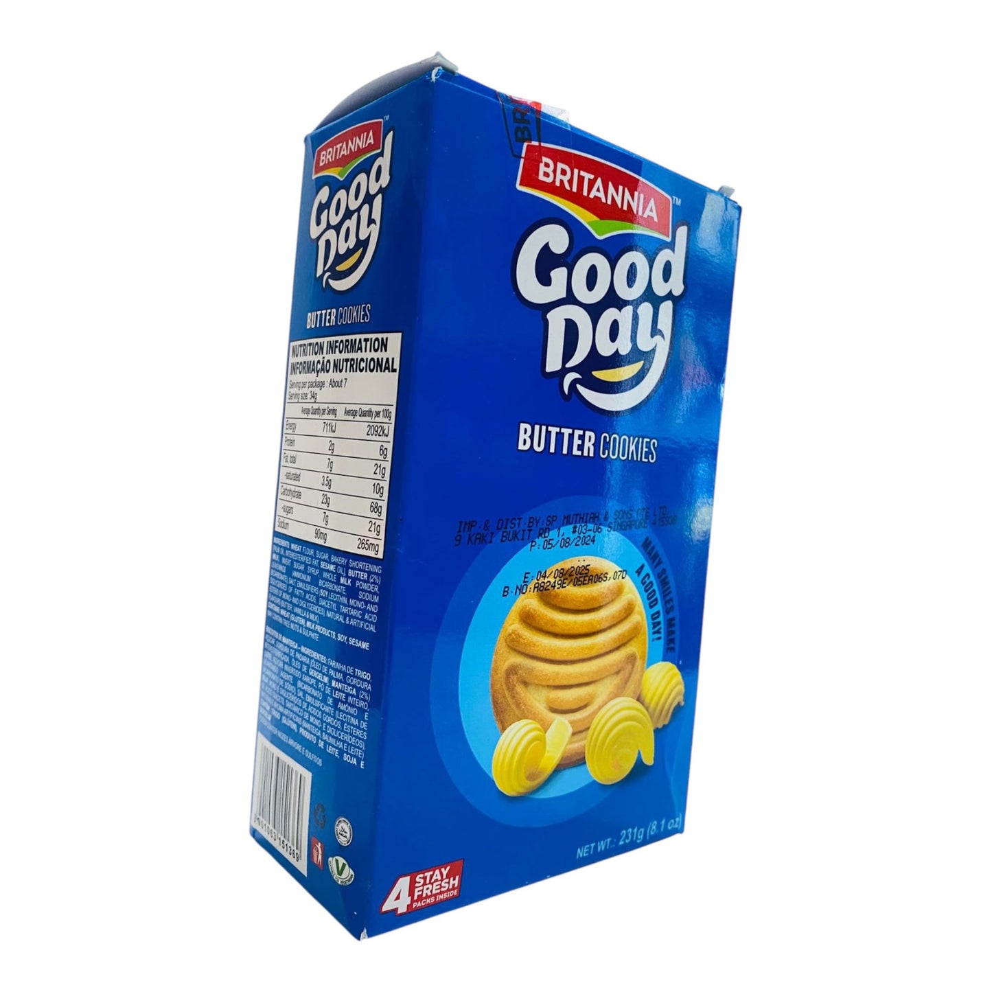 Britannia Good Day Butter Cookies 231g