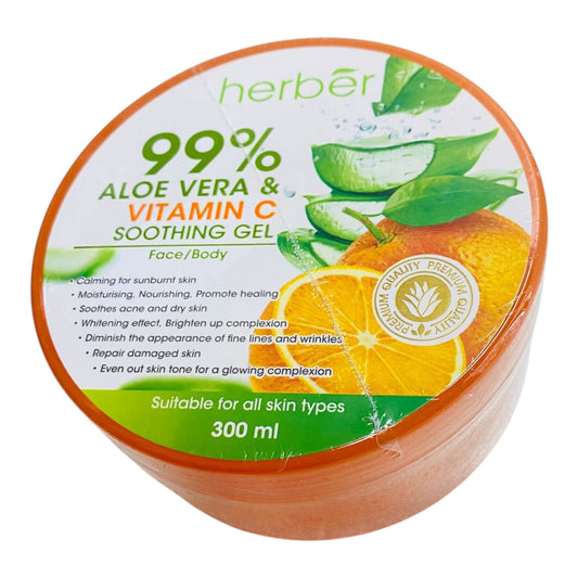 HERBER ALOE VERA & VITAMIN C SOOTHING GEL 300ml