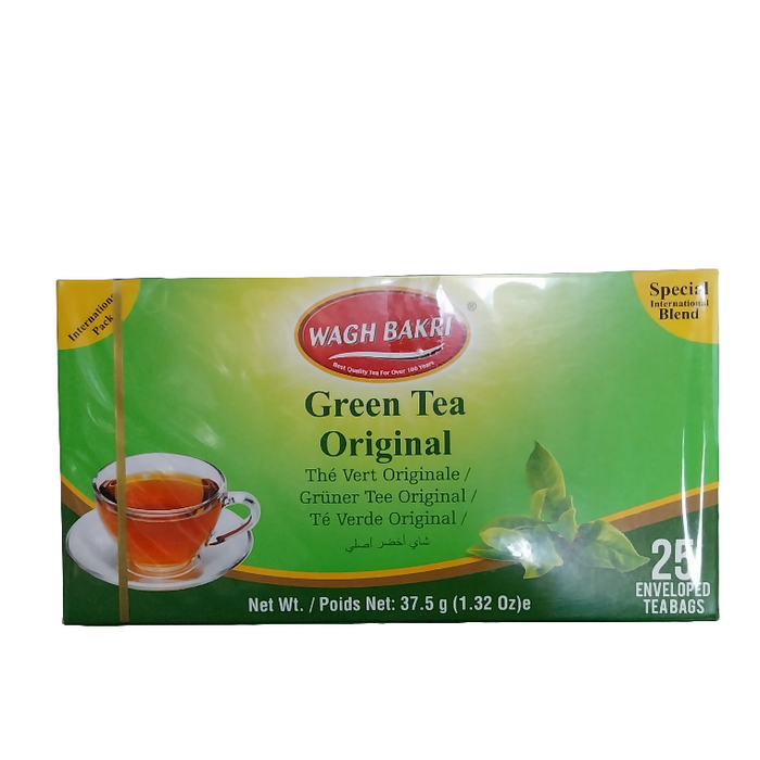 Wagh Bakri Green Tea Original 25 Bags
