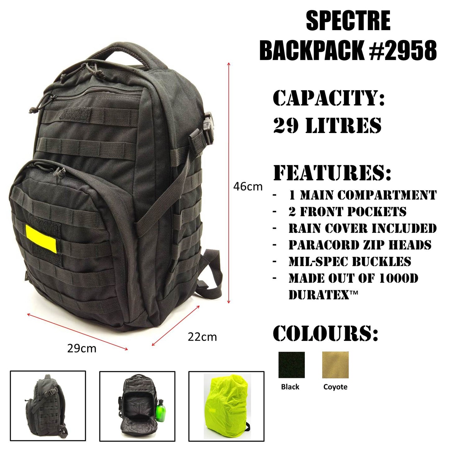 SPECTRE BACKPACK #2958