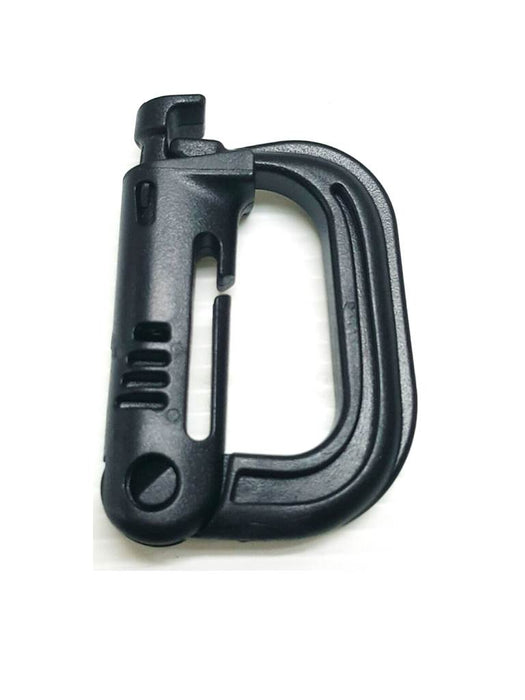 D-SHAPE LOCKING CARABINER #1390