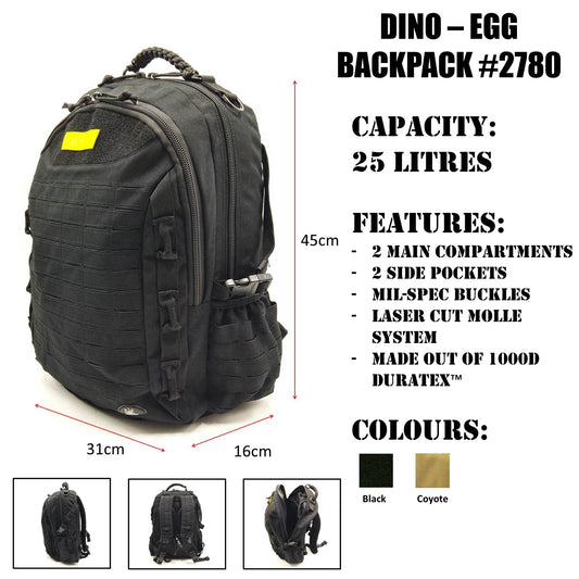 DINO-EGG BACKPACK #2780