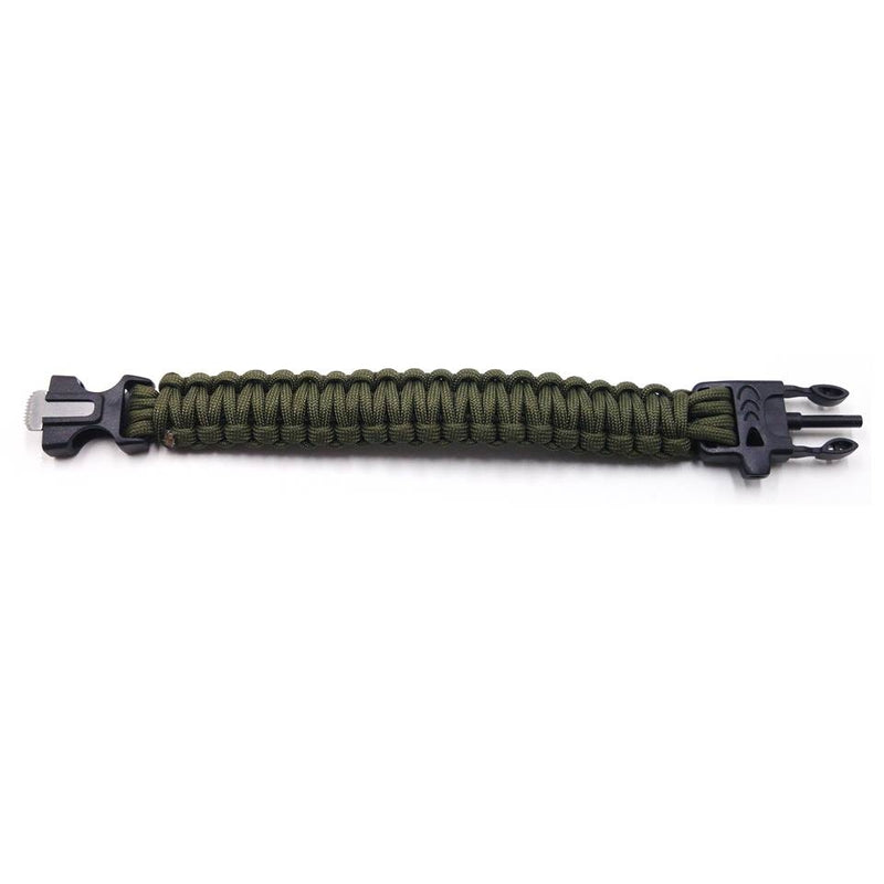 PARACORD BRACELET WITH FIRESTARTER & WHISTLE