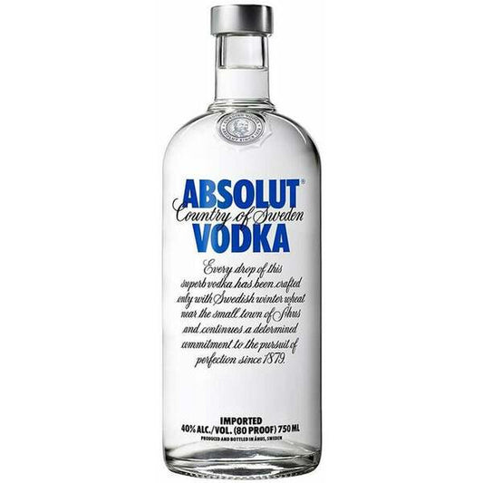 ABSOLUTE VODKA 750 ML