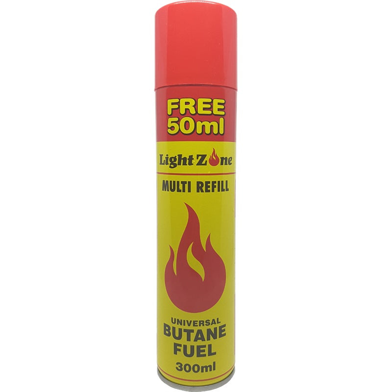 Light Zone Multi Refill Universal Butane Fuel 300ml