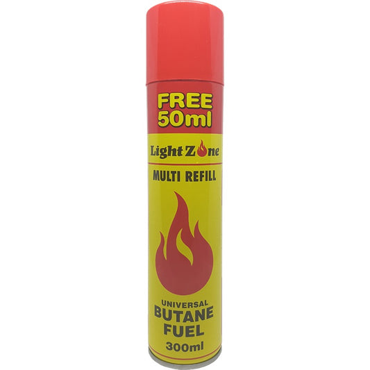 Light Zone Multi Refill Universal Butane Fuel 300ml