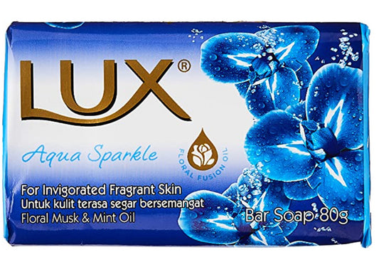 Lux Aqua Sparkle Soap 85g