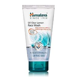 Himalaya Oil Control Lemon Face Wash For Toning Cleansing Removing Excess Oil 150ml