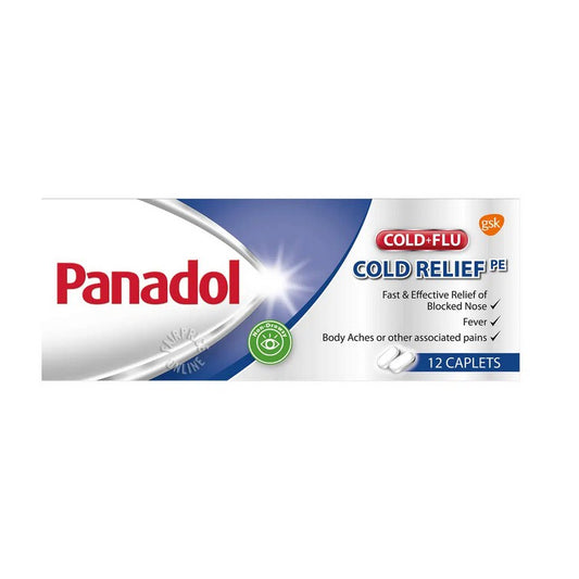 Panadol Cold Relief 12 Caplets