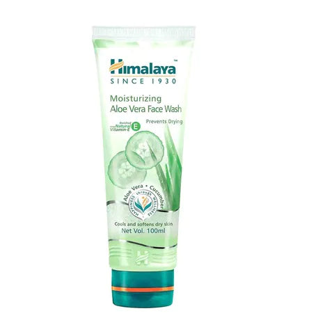 Himalaya Face Wash Moisturizing Aloe Vera 100ml