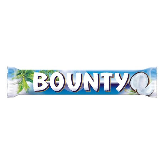 Bounty Coconut And Milk Chocolate Snack Bar Duo 57g