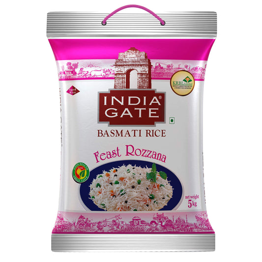 India Gate Basmati Rice Feast Rozana 5kg