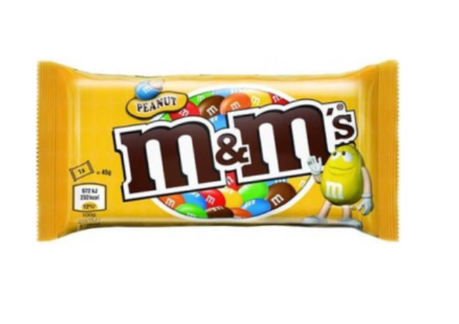 M&M Peanut Single 45g