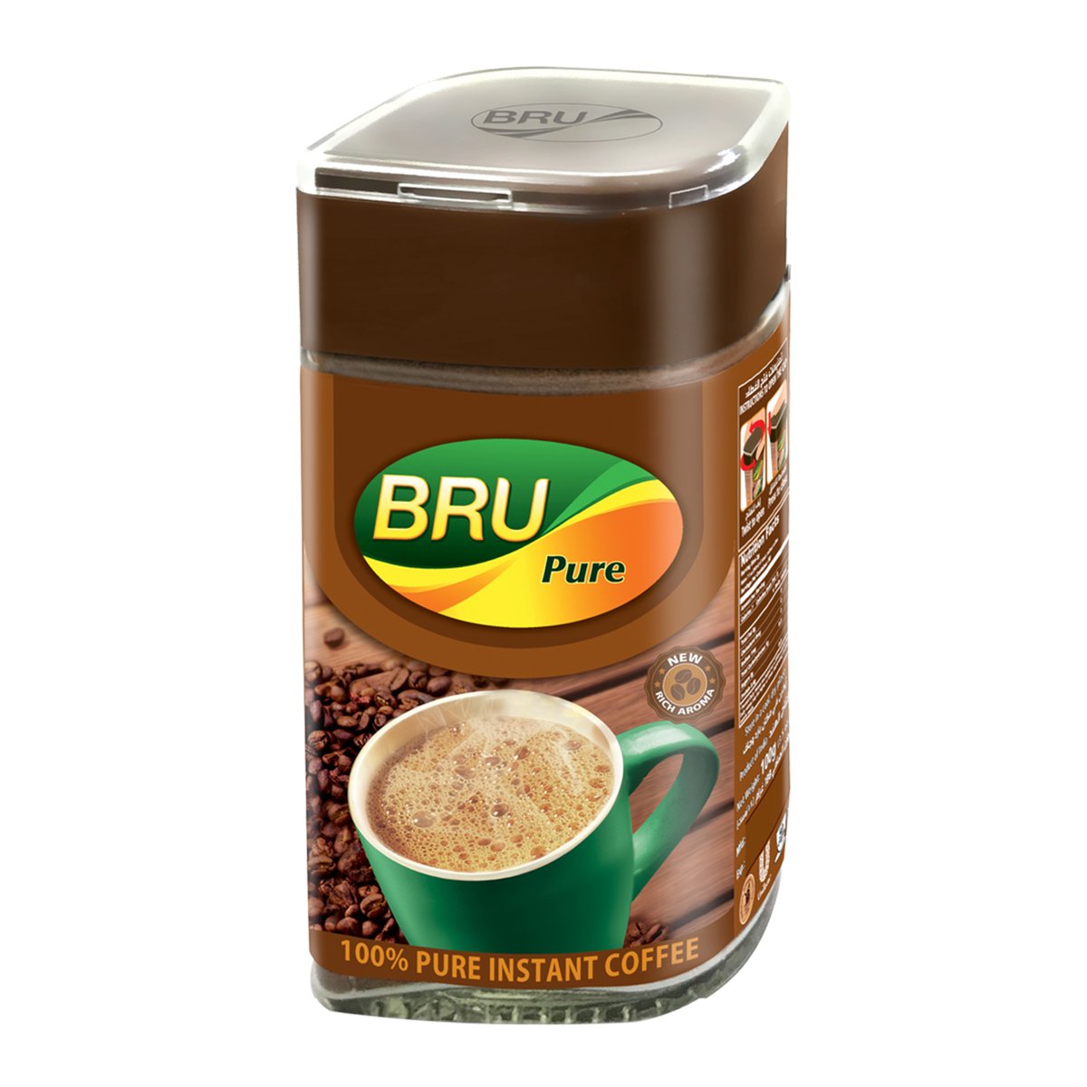 Bru Pure Instant Coffee 100g