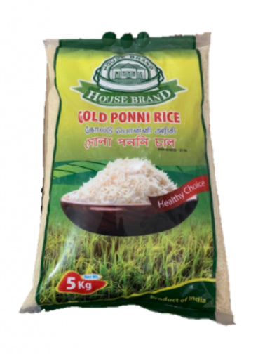 House Brand Gold Ponni Rice 5kg