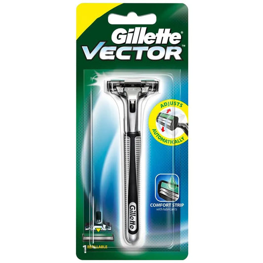 Gillette Vector Plus Manual Shaving Razor 20g