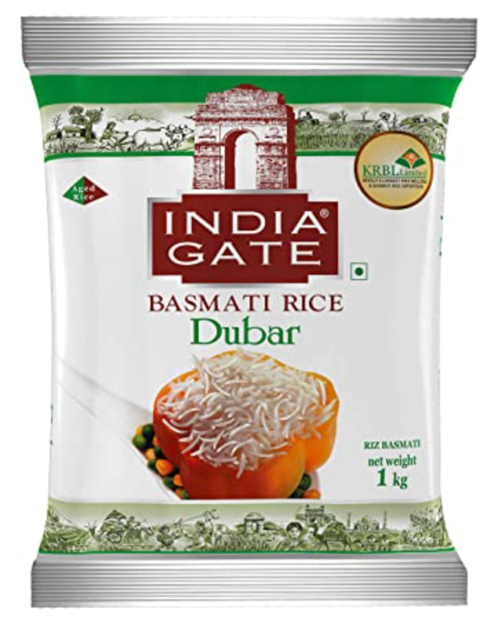 India Gate Basmati Rice Dubar 1kg