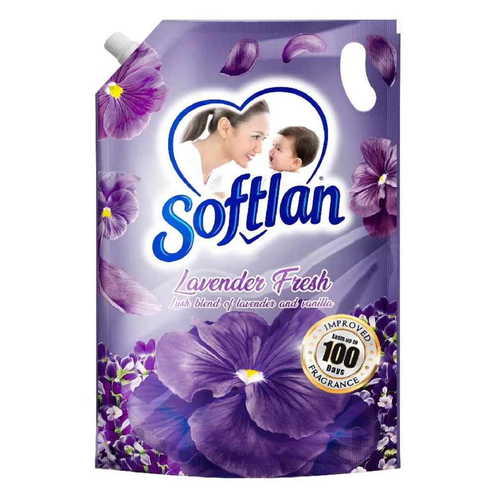 Softlan Anti Wrinkles Lavender Fresh Fabric Softener 1.6l